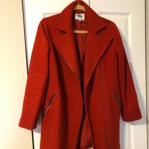 Long winter work coat